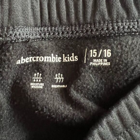 Abercrombie Kids 15/16 Fleece Lined Athletic Pants - Picture 5 of 5
